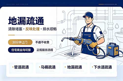 凯里地漏疏通